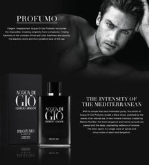 Acqua Di Giò Profumo – 2.7 oz / 80ml Parfum Cologne for Men